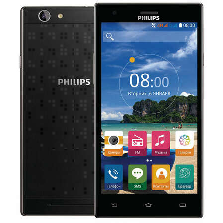 Смартфон Philips S616 Dark Grey