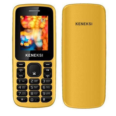 Мобильный телефон Keneksi E1 Yellow