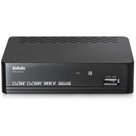 Ресивер BBK SMP123HDT2 темно-серый DVB-T2