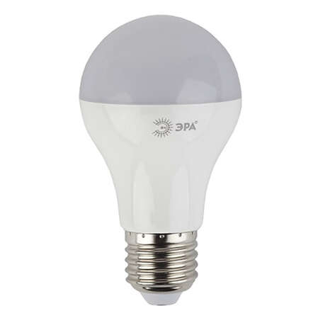Светодиодная лампа LED лампа ЭРА A60 E27 10W, 220V (A60-10w-842-E27) белый свет