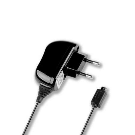 Сетевое зарядное устройство micro USB Deppa USB 2.1A черный (23141)