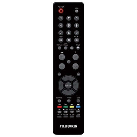 Телевизор 19" Telefunken TF-LED19S2 1366 x768 LED USB MediaPlayer черный