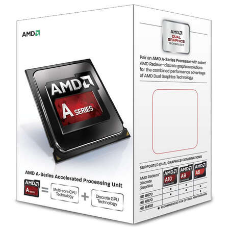 Процессор AMD FM2 A10-6700 Box (3.7 ГГц, 4Мб)