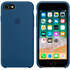 Чехол для Apple iPhone 8/7 Silicone Case Blue Cobalt