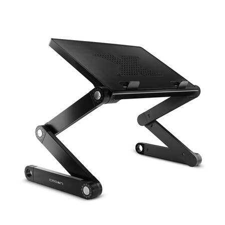 Стол-подставка для ноутбука Crown CMLS-102, до 15,6", черная