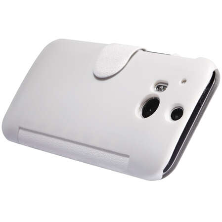 Чехол для HTC One M8 Nillkin Fresh Series белый