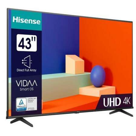 Телевизор 43" Hisense 43A6K (4K Ultra HD 3840x2160, Smart TV) черный