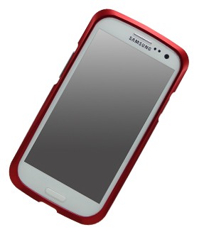 Чехол для Samsung i9300/i9300I/i9300DS/i9301 Galaxy S3/S3 Neo Draco Bumper Thunder Red Aluminium