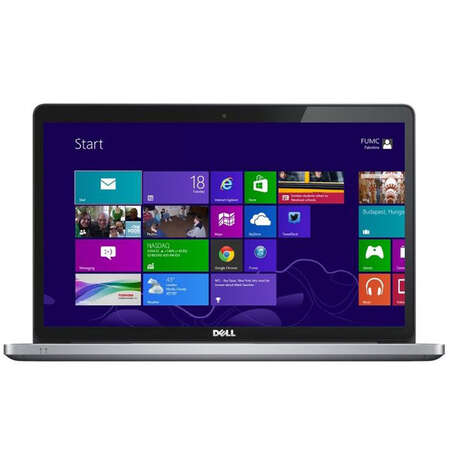 Ноутбук Dell Inspiron 7737 Core i7 4510U/8Gb/1Tb/NV GT750M 2 Gb/17.3"/Cam/Win8.1 Silver