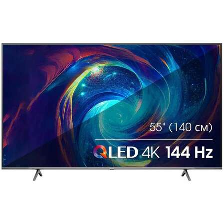 Телевизор 55" Hisense 55E7KQ PRO (4K Ultra HD 3840x2160, Smart TV) черный