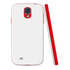 Чехол для Samsung Galaxy S4 i9500/i9505 Deppa Very Case и защитная пленка белый-красный