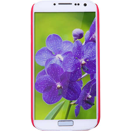 Чехол для Samsung I9500\I9505 Galaxy S 4 3G\Galaxy S 4 LTE Nillkin Super Frosted, красный