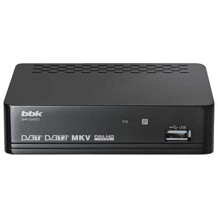 Ресивер BBK SMP124HDT2 черный DVB-T2