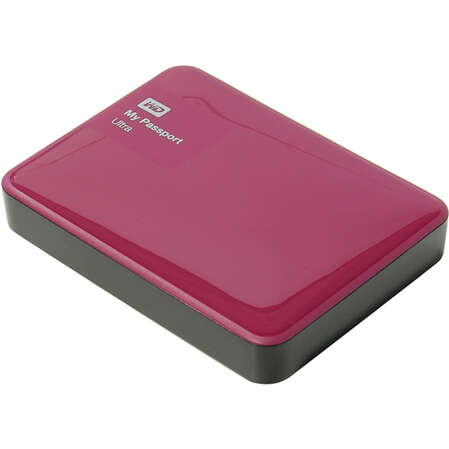 Внешний жесткий диск 2.5" 2000Gb WD My Passport Ultra WDBNFV0020BBY-EEUE USB3.0 Красный