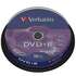 Оптический диск DVD+R диск Verbatim 4,7Gb 16x 10шт. CakeBox (43498)