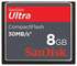 8Gb Compact Flash Sandisk Ultra 30MB/s (SDCFH-008G-U46)