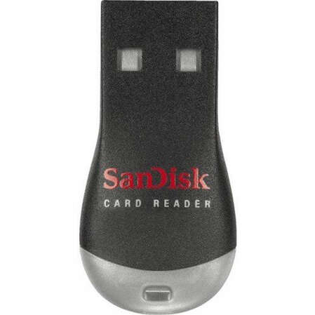 Card Reader внешний SanDisk MicroSD, (SDDR-121-G35) Черный
