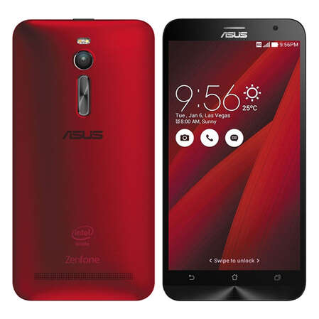Смартфон ASUS ZenFone 2 Laser ZE550KL 16Gb Ram 2Gb LTE 5.5" Dual Sim Red
