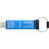 USB Flash накопитель 16GB Kingston Data Traveler 2000 256-AES, keypad (DT2000/16GB) Black/Blue USB3.0