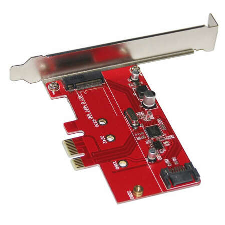 Контроллер Orient A1061S-M2 PCI-E v.2.0, SATA 3, 2int port: M.2(NGFF)+SATA, Asmedia ASM1061