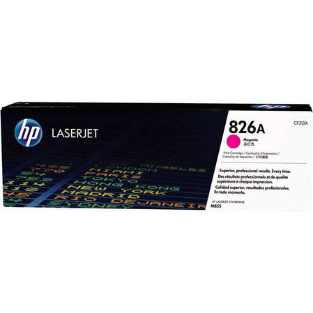 Картридж HP CF313A №826A Magenta для Color LaserJet Enterprise M855 (31500стр)