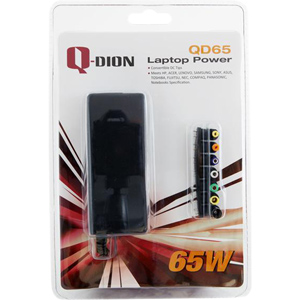Блок питания Адаптер питания для ноутбука автомобильный  FSP Q-Dion QD65 65Вт, 19В/3.42А, 7 коннекторов