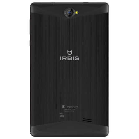 Планшет Irbis TZ745 4*1,2ГГц/1Гб/8Гб/7" 1280*800/WiFi/Bluetooth/GPS/3G/Android 6.0 черный
