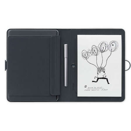 Цифровая ручка Wacom Bamboo Spark Автономное электронное перо + блокнот tablet sleeve (CDS-600P)