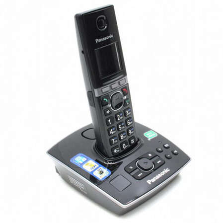 Радиотелефон Panasonic KX-TG8061RUB черный