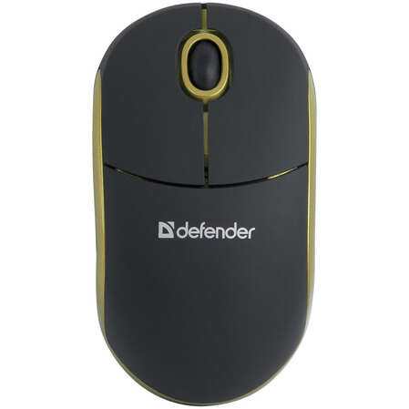 Мышь Defender Discovery MS-630 black-yellow