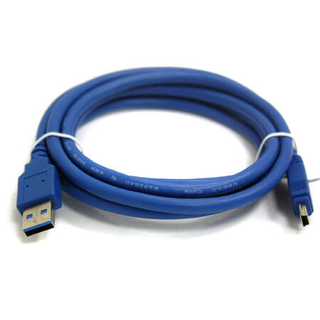 Кабель USB3.0 тип А(m)-miniB(10P) 1,8м