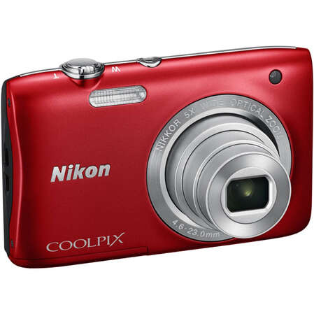 Компактная фотокамера Nikon Coolpix S2900 Red