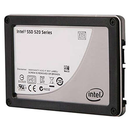Внутренний SSD-накопитель 180Gb Intel SSDSC2CW180A310 SATA3 2.5"  520-Series