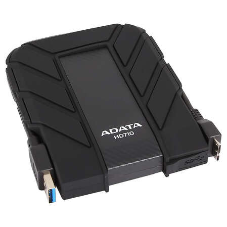 Внешний жесткий диск 2.5" 500Gb A-Data HD710 (AHD710-500GU3-CBK) USB3.0 5400rpm Черный