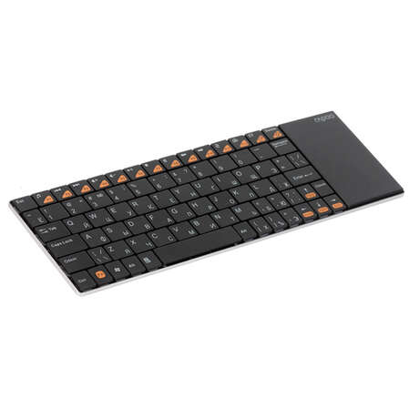 Клавиатура Rapoo E2700 Black USB беспроводная с тачпадом 