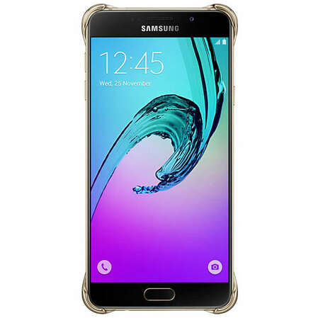 Чехол для Samsung Galaxy A5 (2016) SM-A510F Clear Cover золотистый