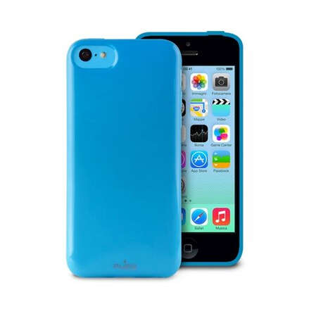 Чехол для iPhone 5c Puro Color Anti-Shock Cover синий (IPCCBlue)