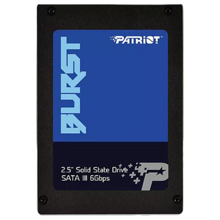 Внутренний SSD-накопитель 480Gb PATRIOT Burst PBU480GS25SSDR SATA3 2.5"