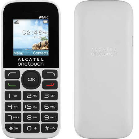 Мобильный телефон Alcatel One Touch 1013D White