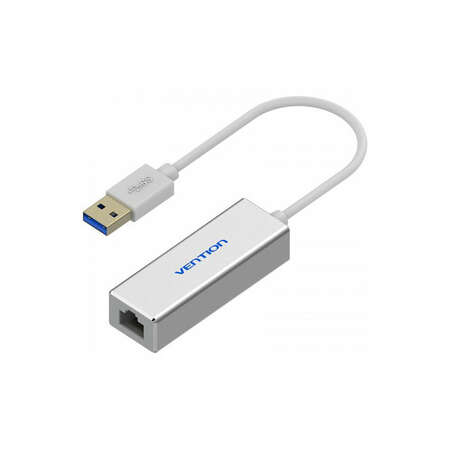 Адаптер USB3.0 - RJ45 (1Gbps) Vention CEFIB серебристый