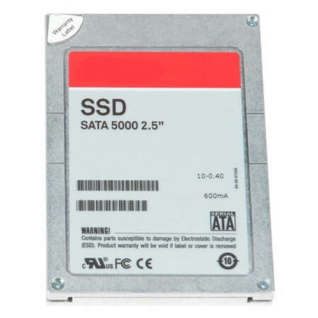 Внутренний SSD-накопитель Dell SSD 480GB SATA SFF 2.5" 6Gbps Read Intensive MLC, hot plug, для серверов G13 (400-AFKX, 400-ABLQ, 400-AKUU, 400-AFMZ)