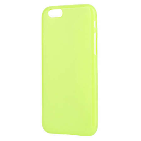 Чехол для iPhone 6 / iPhone 6s Gecko силиконовая накладка, непрозрачно-глянцевая, зеленая