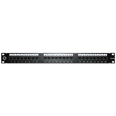 Патч-панель 5bites LY-PP5-14 UTP 5e кат., 24 порта с индикацией, Krone & 110 dual IDC, 1U, 19"