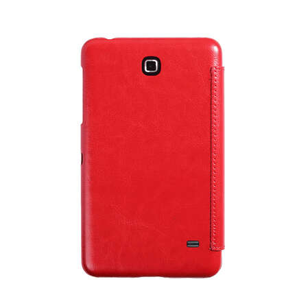 Чехол для Samsung Galaxy Tab 4 7.0 SM-T230\SM-T231\SM-T235 G-case Slim Premium, эко кожа, красный 