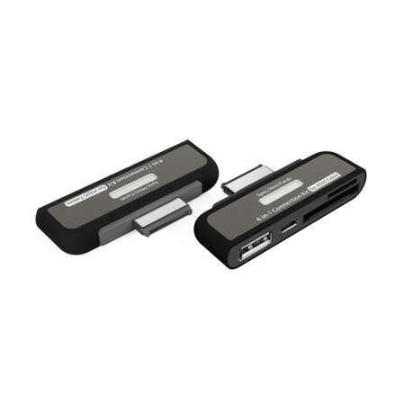 Переходник для Asus Tablet PC USB + SD картридер Deppa черный (11403)