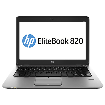 Ноутбук HP EliteBook 820 G1 12.5"(1366x768 (матовый))/Intel Core i5 4210U(1.7Ghz)/4096Mb/256SSDGb/noDVD/Int:Intel HD4400/Cam/BT/WiFi/war 3y/1.33kg/silver/blac