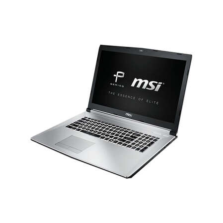 Ноутбук MSI PE70 6QE-061RU Core i7 6700HQ/8Gb/1Tb+128Gb SSD/NV GTX960M 2Gb/17.3"/DVD/Cam/Win10 Silver