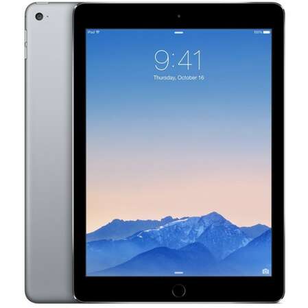 Планшет Apple iPad Air 2 128Gb Wi-Fi Space Gray (MGTX2RU/A)