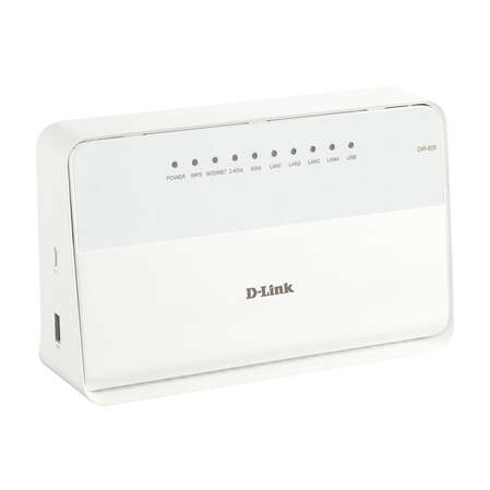Беспроводной маршрутизатор D-Link DIR-825 802.11n 300Мбит/с 2,4 и 5ГГц 4xLAN 