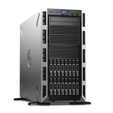 Сервер Dell PowerEdge T430 1xE5-2630v4 1x16Gb 2RRD x16 1x300Gb 10K 2.5" SAS RW H730 iD8En 5720 2P 1x750W NBD